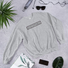 Load image into Gallery viewer, Unstoppable - Unisex Sweatshirt (Black)