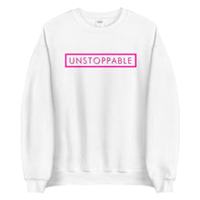 Load image into Gallery viewer, Unstoppable - Unisex Sweatshirt (Pink)