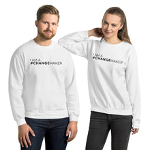Load image into Gallery viewer, #ChangeMaker - Unisex Sweatshirt (Black)
