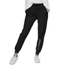 Load image into Gallery viewer, #ChangeMaker - Unisex fleece sweatpants (White)