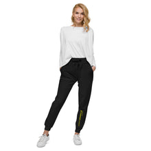 Load image into Gallery viewer, #ChangeMaker - Unisex fleece sweatpants (Yellow)