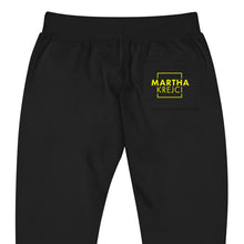 Load image into Gallery viewer, Martha Krejci - Unisex fleece sweatpants (Yellow)