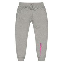 Load image into Gallery viewer, #ChangeMaker - Unisex fleece sweatpants (Pink)