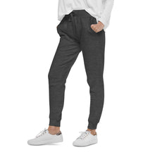 Load image into Gallery viewer, #ChangeMaker - Unisex fleece sweatpants (White)