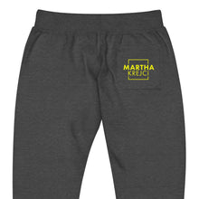 Load image into Gallery viewer, Martha Krejci - Unisex fleece sweatpants (Yellow)