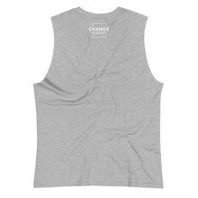 Load image into Gallery viewer, #ChangeMaker - Muscle Tank (White)