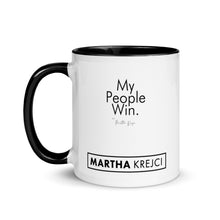 Load image into Gallery viewer, My People Win - Mug with Color Inside
