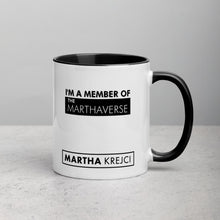 Load image into Gallery viewer, I'm A Member Of the Marthaverse - Mug with Color Inside