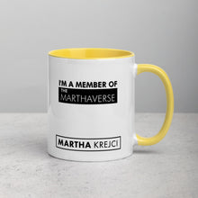 Load image into Gallery viewer, I'm A Member Of the Marthaverse - Mug with Color Inside