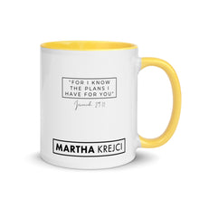Load image into Gallery viewer, For I Know The Plans I Have For You - Mug with Color Inside
