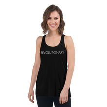 Load image into Gallery viewer, Revolutionary - Women's Flowy Racerback Tank (White)
