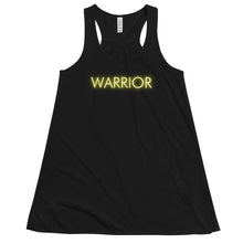 Load image into Gallery viewer, Warrior - Women's Flowy Racerback Tank (Yellow)