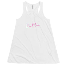Load image into Gallery viewer, Home Based Revolution - Women's Flowy Racerback Tank (Pink)