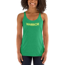 Load image into Gallery viewer, Warrior - Women's Racerback Tank (Yellow)