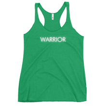 Load image into Gallery viewer, Warrior - Women's Racerback Tank (White)
