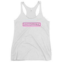 Load image into Gallery viewer, Unstoppable - Women's Racerback Tank (Pink)