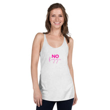 Load image into Gallery viewer, No Biggie - Women's Racerback Tank (Pink)