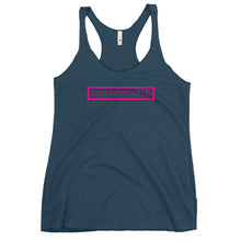 Load image into Gallery viewer, Unstoppable - Women's Racerback Tank (Pink)