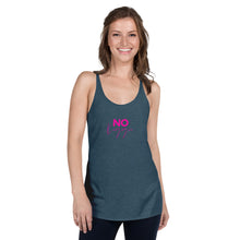 Load image into Gallery viewer, No Biggie - Women's Racerback Tank (Pink)