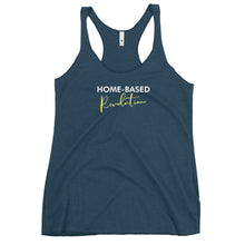 Load image into Gallery viewer, Home Based Revolution - Women's Racerback Tank (Yellow)