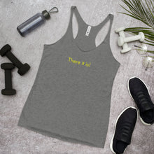 Load image into Gallery viewer, There it is! - Women's Racerback Tank (Yellow)