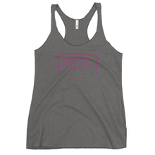 Load image into Gallery viewer, Perhaps You Were Born For Such A Time As This - Women's Racerback Tank (Pink)