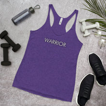 Load image into Gallery viewer, Warrior - Women's Racerback Tank (Black)