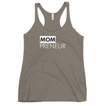 Load image into Gallery viewer, MOMPreneur - Women's Racerback Tank (White)