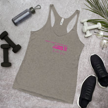 Load image into Gallery viewer, I Didn't Come To Play The Game - Women's Racerback Tank (Pink)