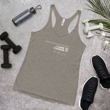 Load image into Gallery viewer, I Didn't Come To Play The Game - Women's Racerback Tank (White)