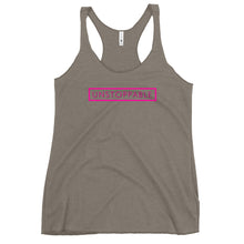 Load image into Gallery viewer, Unstoppable - Women's Racerback Tank (Pink)