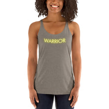 Load image into Gallery viewer, Warrior - Women's Racerback Tank (Yellow)