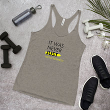 Load image into Gallery viewer, It Was Never Just About Business - Women's Racerback Tank (Black)