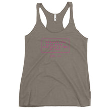 Load image into Gallery viewer, Perhaps You Were Born For Such A Time As This - Women's Racerback Tank (Pink)
