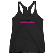 Load image into Gallery viewer, Unstoppable - Women's Racerback Tank (Pink)