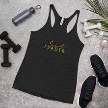 Load image into Gallery viewer, Servant Leader - Women's Racerback Tank (Yellow)