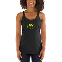 Load image into Gallery viewer, No Biggie - Women's Racerback Tank (Yellow)