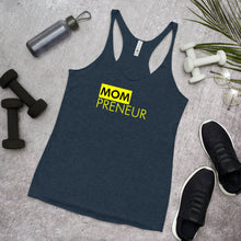 Load image into Gallery viewer, MOMPreneur - Women's Racerback Tank (Yellow)