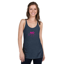 Load image into Gallery viewer, No Biggie - Women's Racerback Tank (Pink)