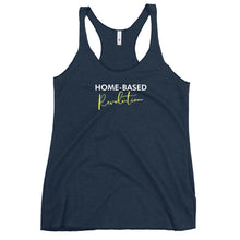 Load image into Gallery viewer, Home Based Revolution - Women's Racerback Tank (Yellow)