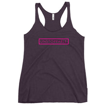 Load image into Gallery viewer, Unstoppable - Women's Racerback Tank (Pink)