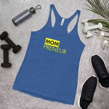 Load image into Gallery viewer, MOMPreneur - Women's Racerback Tank (Yellow)