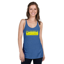 Load image into Gallery viewer, I'm A Member Of The Marthaverse - Women's Racerback Tank (Yellow)