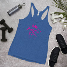 Load image into Gallery viewer, My People Win - Women's Racerback Tank (Pink)