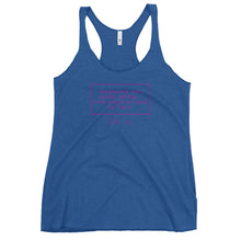 Load image into Gallery viewer, Perhaps You Were Born For Such A Time As This - Women's Racerback Tank (Pink)