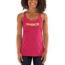 Load image into Gallery viewer, Warrior - Women's Racerback Tank (Yellow)