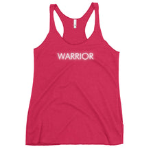 Load image into Gallery viewer, Warrior - Women's Racerback Tank (White)