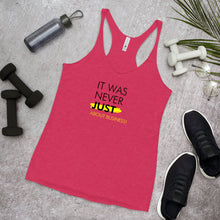 Load image into Gallery viewer, It Was Never Just About Business - Women's Racerback Tank (Black)