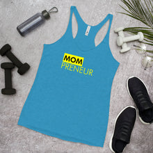 Load image into Gallery viewer, MOMPreneur - Women's Racerback Tank (Yellow)