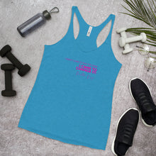 Load image into Gallery viewer, I Didn't Come To Play The Game - Women's Racerback Tank (Pink)
